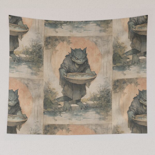 Item preview, Ancient Japanese Kappa Legend designed and sold by bapupa.