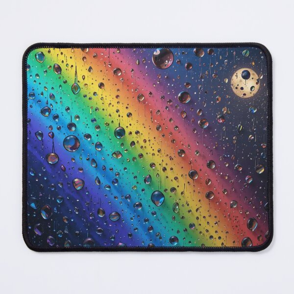 Item preview, Rainbow Through Rain-Soaked Window designed and sold by InezPhotography.