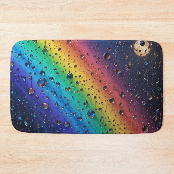 Item preview, Rainbow Through Rain-Soaked Window designed and sold by InezPhotography.
