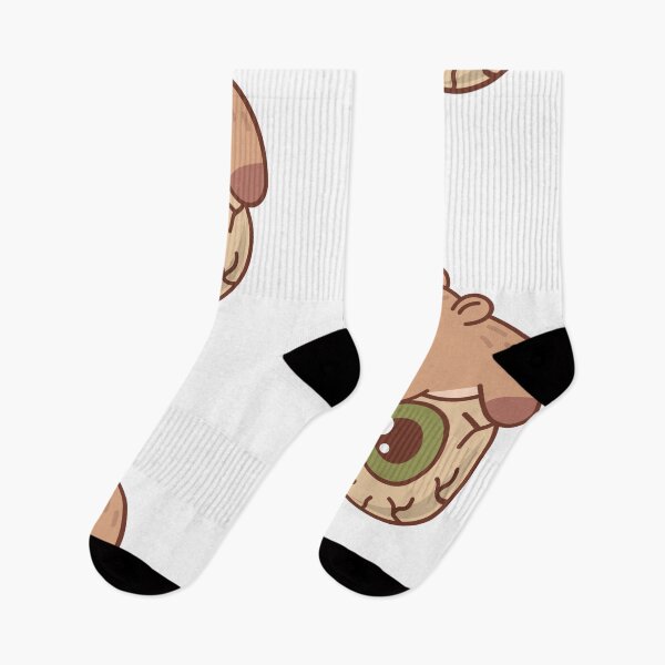 Item preview, Kawaii Capybara with Eyeball – Cute Creepy Halloween Design designed and sold by Motosernik.