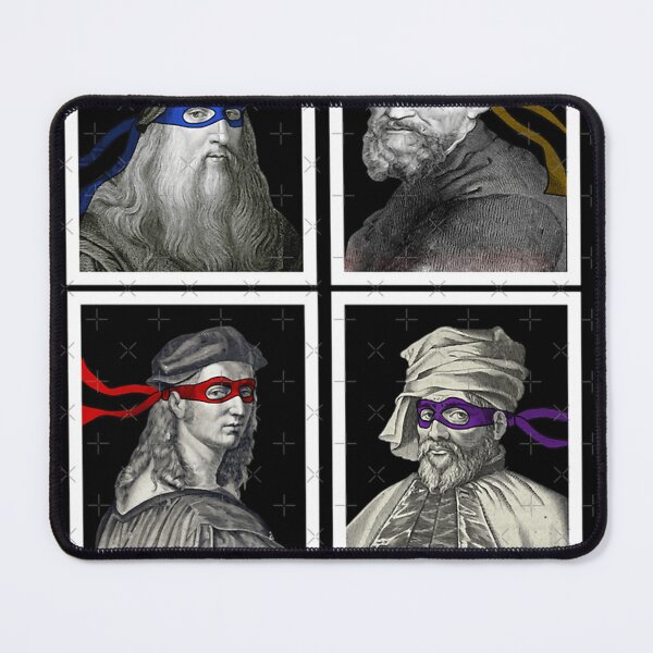 Item preview, Ninja Artists Leonardo Donatello Raphael Michelangelo Parody Renaissance Tmnteonardo Donatello Rapha designed and sold by trellischrist.