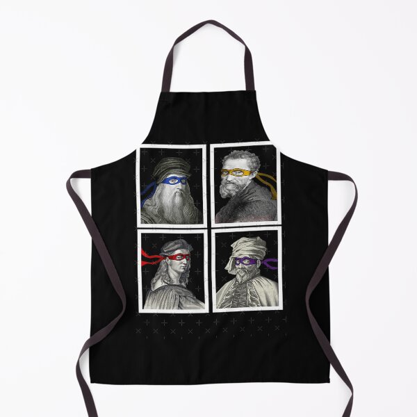 Item preview,  Ninja Artists Leonardo Donatello Raphael Michelangelo Parody Renaissance Tmnteonardo Donatello Rapha designed and sold by trellischrist.