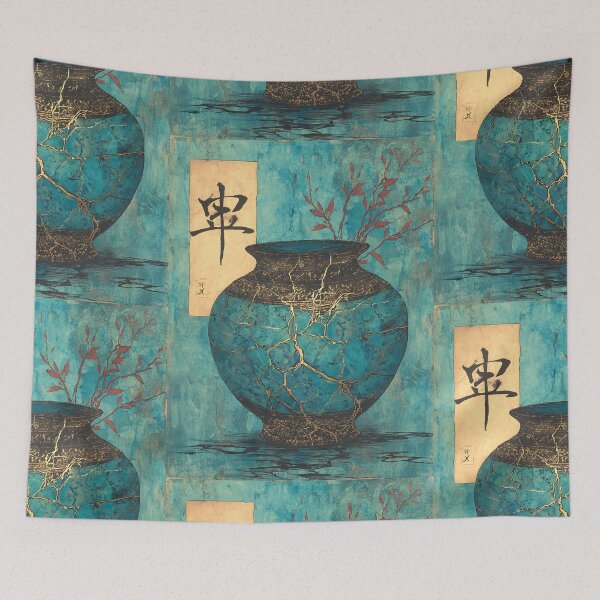 Item preview, Elegant Japanese Kintsugi designed and sold by bapupa.