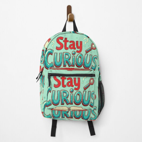 Item preview, Curiosity Inspires Learning Motivational Book Illustration designed and sold by ArtDesignTp.
