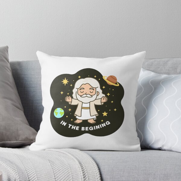 Item preview, Cute Cartoon God Creation Design – In the Beginning designed and sold by BibleProject.