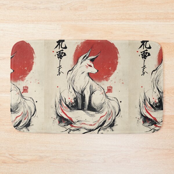 Item preview, Mysterious Japanese Kitsune designed and sold by bapupa.