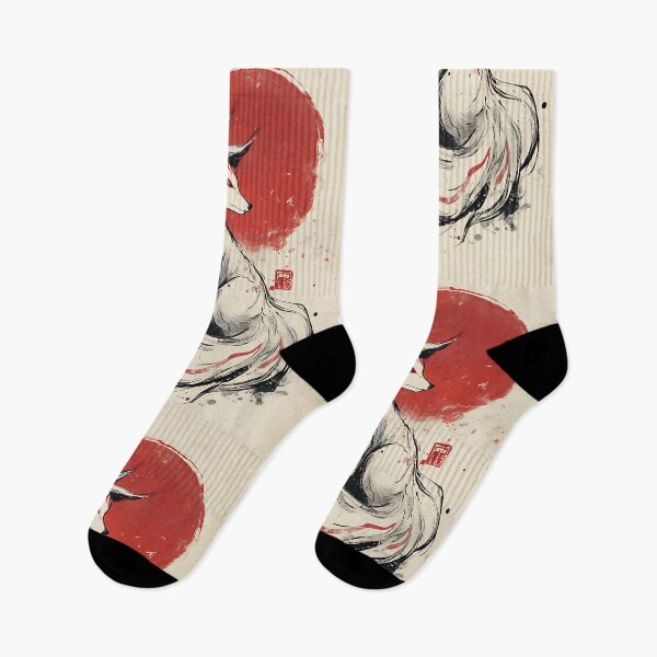 Item preview, Mysterious Japanese Kitsune designed and sold by bapupa.