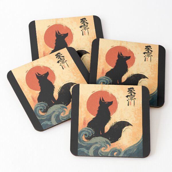 Item preview, Mythical Japanese Kitsune designed and sold by bapupa.