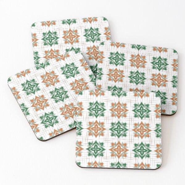 Item preview, "Verdant Ember Radiance" A rhythmic interplay of color, symmetry, and spirit designed and sold by MJMiraathita.