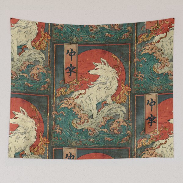 Item preview, Spiritual Japanese Kitsune designed and sold by bapupa.
