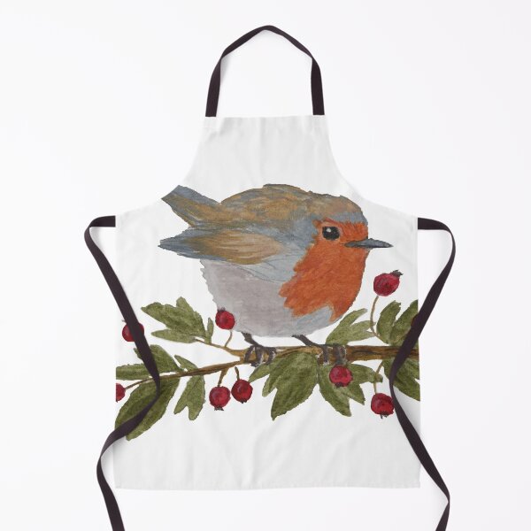 Item preview, Robin on a rowan branch designed and sold by OMMCreates.