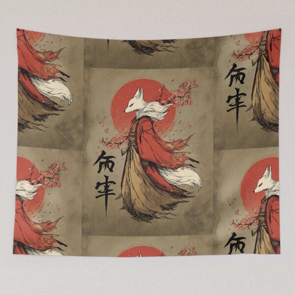 Item preview, Mysterious Kitsune designed and sold by bapupa.