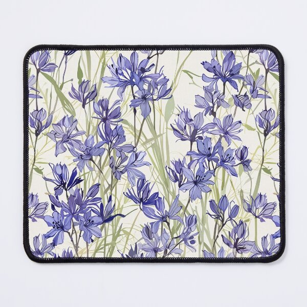 Item preview, Purple Flowers and Green Stems designed and sold by CoolPixels.