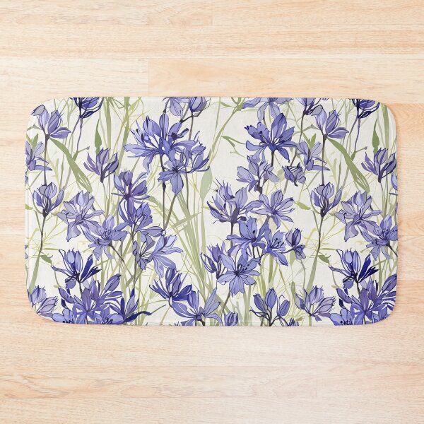 Item preview, Purple Flowers and Green Stems designed and sold by CoolPixels.