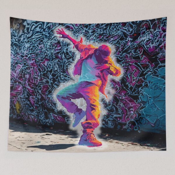 Item preview, Graffiti Breakdancer 5 of 5 designed and sold by Jenson Major.