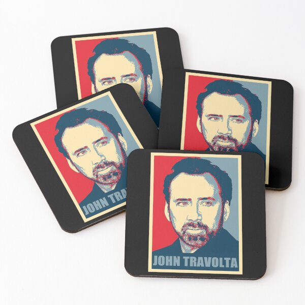 Item preview, Nicolas Cage John Travolta designed and sold by CloverCreatives.