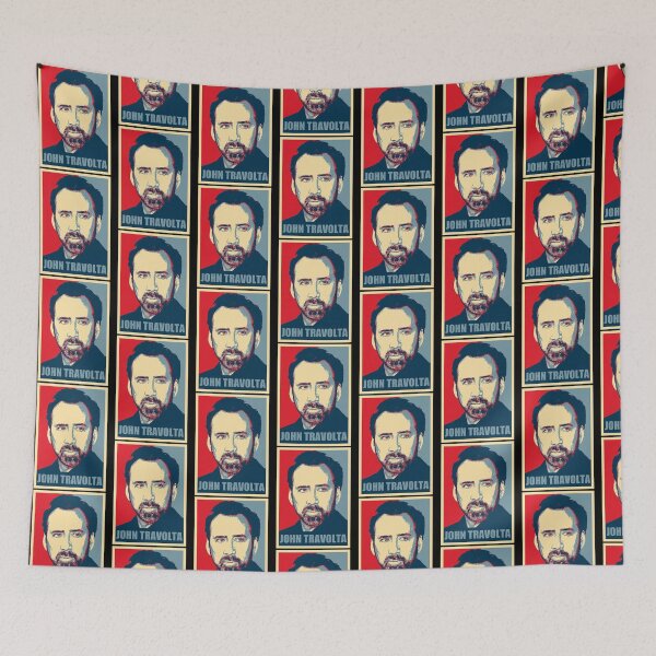Item preview, Nicolas Cage John Travolta designed and sold by CloverCreatives.