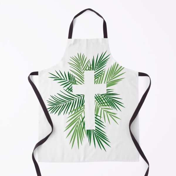 Item preview, Christian Cross and Palm leaves, Easter designed and sold by CHERRY--SHOP.
