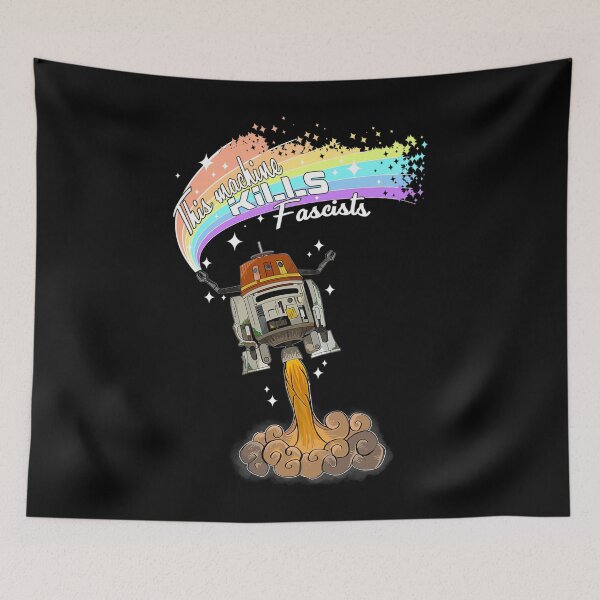 Item preview, This Droid Kills Fascists-  Star Wars Rebels Chopper designed and sold by AerinGra.