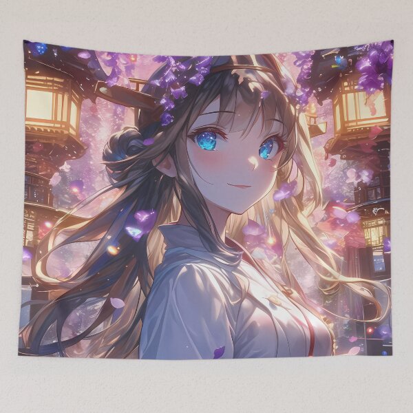 Item preview, Kongou Kantai Collection Anime Girl Wisteria Lantern Fantasy designed and sold by earlobejerk.