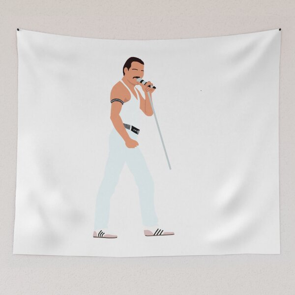 Artikelvorschau, Freddie Mercury singt Sticker entworfen und verkauft von Nicklaulson.