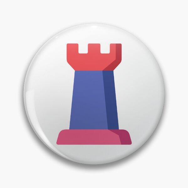 Item preview, Colorful Chess Rook designed and sold by missbobbit.