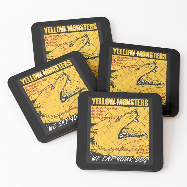 Item preview,  Yellow Monsters We Eat Your Dog designed and sold by Michael Jerome.