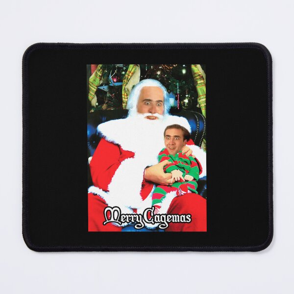 Item preview, Merry Cagemas Santa Knee Nicolas Cage Christmas designed and sold by CloverCreatives.