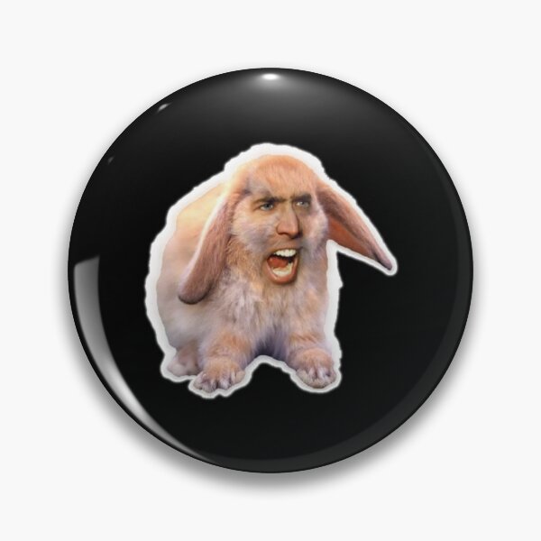 Item preview, Nicolas Cage As A Rabbit Nicholas Cage - Nick Cage - Nic Cage designed and sold by CloverCreatives.