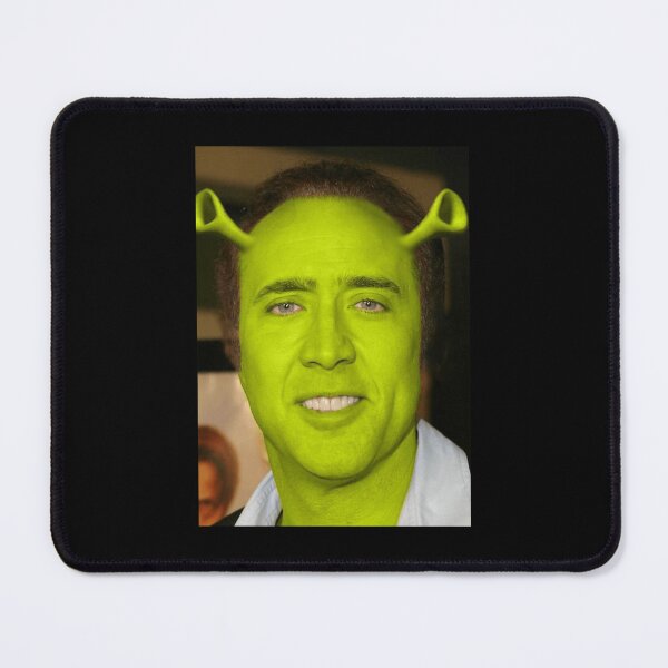 Item preview, Nicolas Cage As Shrek designed and sold by CloverCreatives.