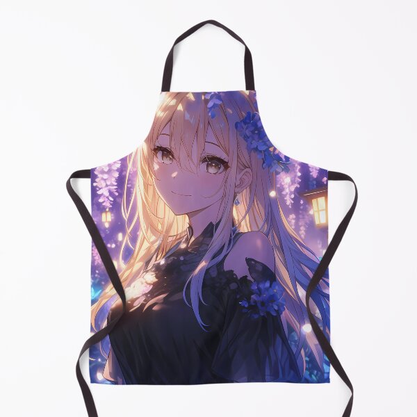 Item preview, Ais Wallenstein DanMachi Anime Girl With Wisteria Lantern Elegance designed and sold by earlobejerk.