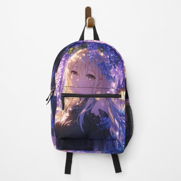 Item preview, Ais Wallenstein DanMachi Anime Girl With Wisteria Lantern Elegance designed and sold by earlobejerk.