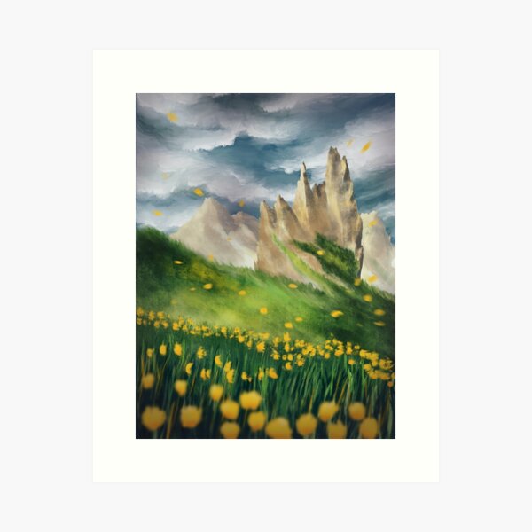 Leichte Briese Art Print
