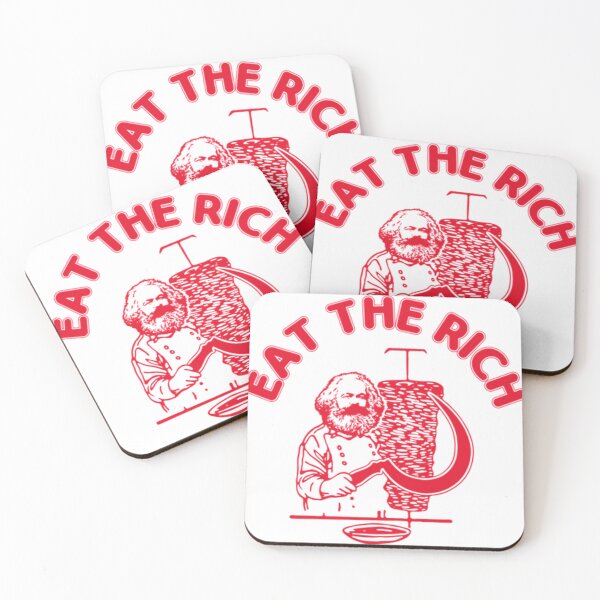 Item preview, Eat The Rich Doner Dner Kebab Karl Marx Socialist Hasan Piker designed and sold by Devenuuque.