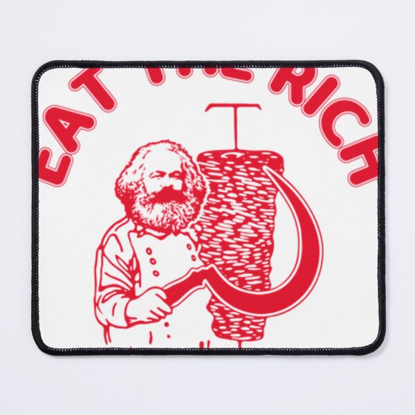 Item preview, Eat The Rich Doner Dner Kebab Karl Marx Socialist Hasan Piker designed and sold by Devenuuque.
