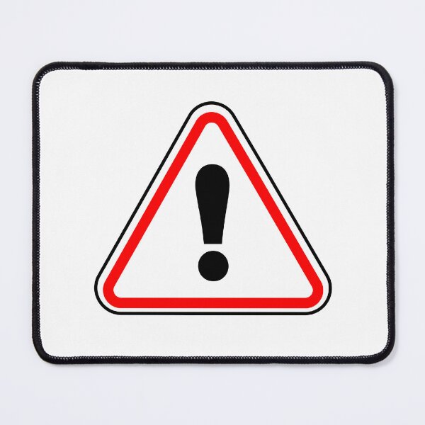 Item preview, Triangle Warning sign designed and sold by DziedzicDESIGNS.