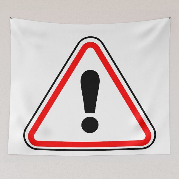 Item preview, Triangle Warning sign designed and sold by DziedzicKati.