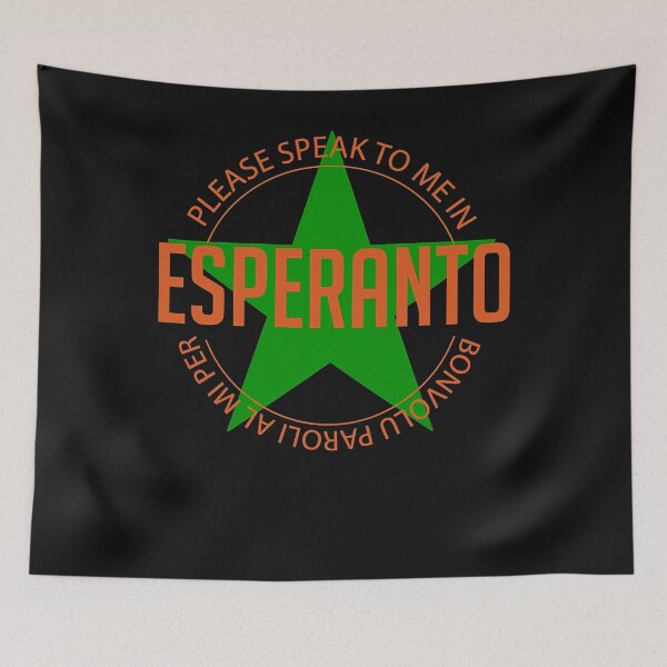 Item preview, Please Speak To Me In Esperanto Bonvolu Paroli al Mi Per Esperanto  designed and sold by JoyceDevore.