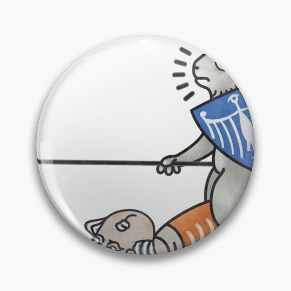 Item preview, The Magnificent Jousting Rabbit designed and sold by Devenuuque.