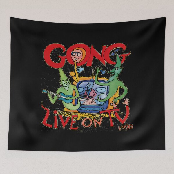 Item preview, Gong Live On Tv 1990 designed and sold by Michael Jerome.