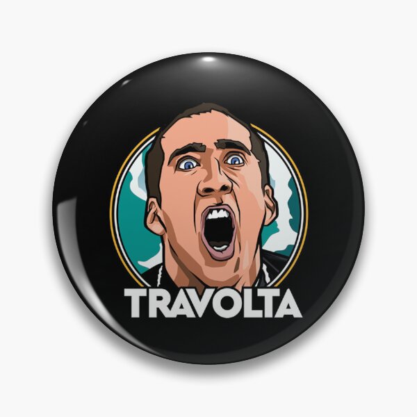 Item preview, Nicolas Cage Travolta designed and sold by CloverCreatives.