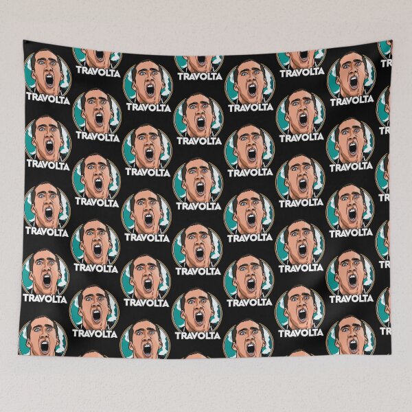 Item preview, Nicolas Cage Travolta designed and sold by CloverCreatives.