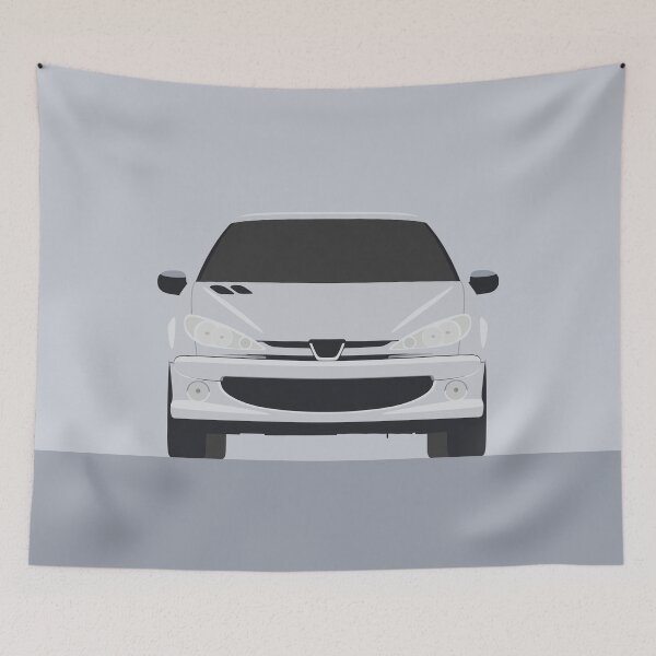 Item preview, Peugeot 206 - Vector drawing designed and sold by yohannlp.