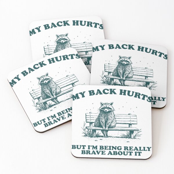Item preview, My Back Hurts But I'M Being Really Brave About It  designed and sold by Devenuuque.