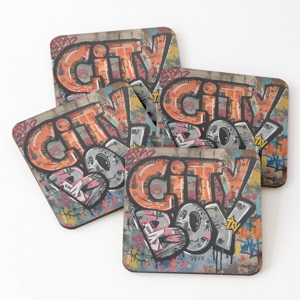 Item preview, CITY BOY WALL designed and sold by KUSARTS.