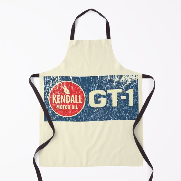 Item preview, Vintage Kendall GT1 racing oil - 1960s-70s - aged, shop worn, midnight oil print designed and sold by retropetrol.