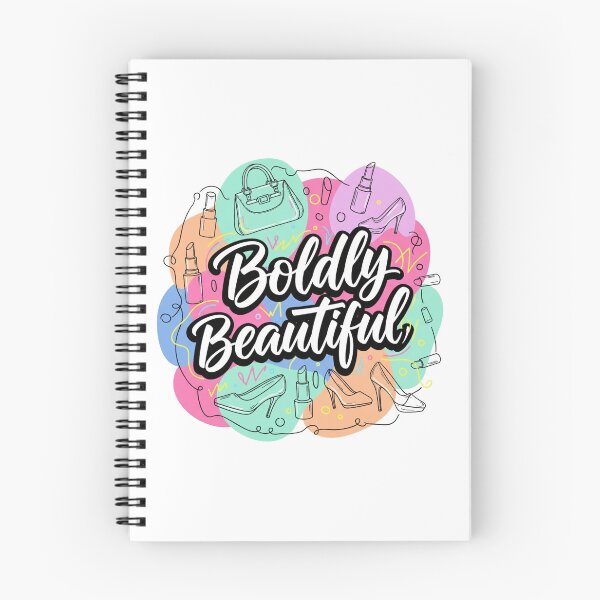 Item preview, Boldly Beautiful Quote, Stylish Heels & Lipstick Fashion Slogan Design designed and sold by Aarvya Fashion Club ( A.F.C ).