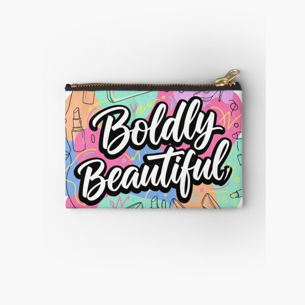 Item preview, Boldly Beautiful Quote, Stylish Heels & Lipstick Fashion Slogan Design designed and sold by Aarvya Fashion Club ( A.F.C ).