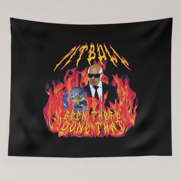 Item preview,  Heavy Metal Pitbull With Flames designed and sold by abdulset.