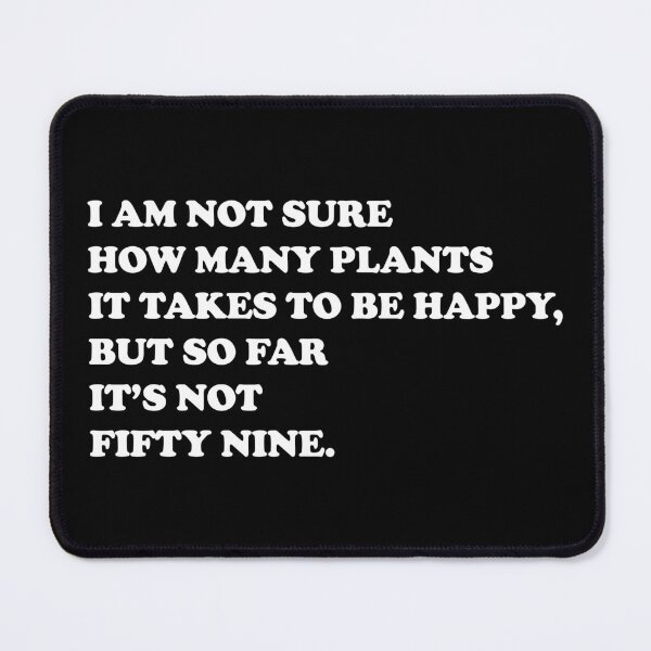 Item preview, I am not sure how many plants it takes to be happy, but so far it is not Fifty nine designed and sold by EmeraldeaArt.